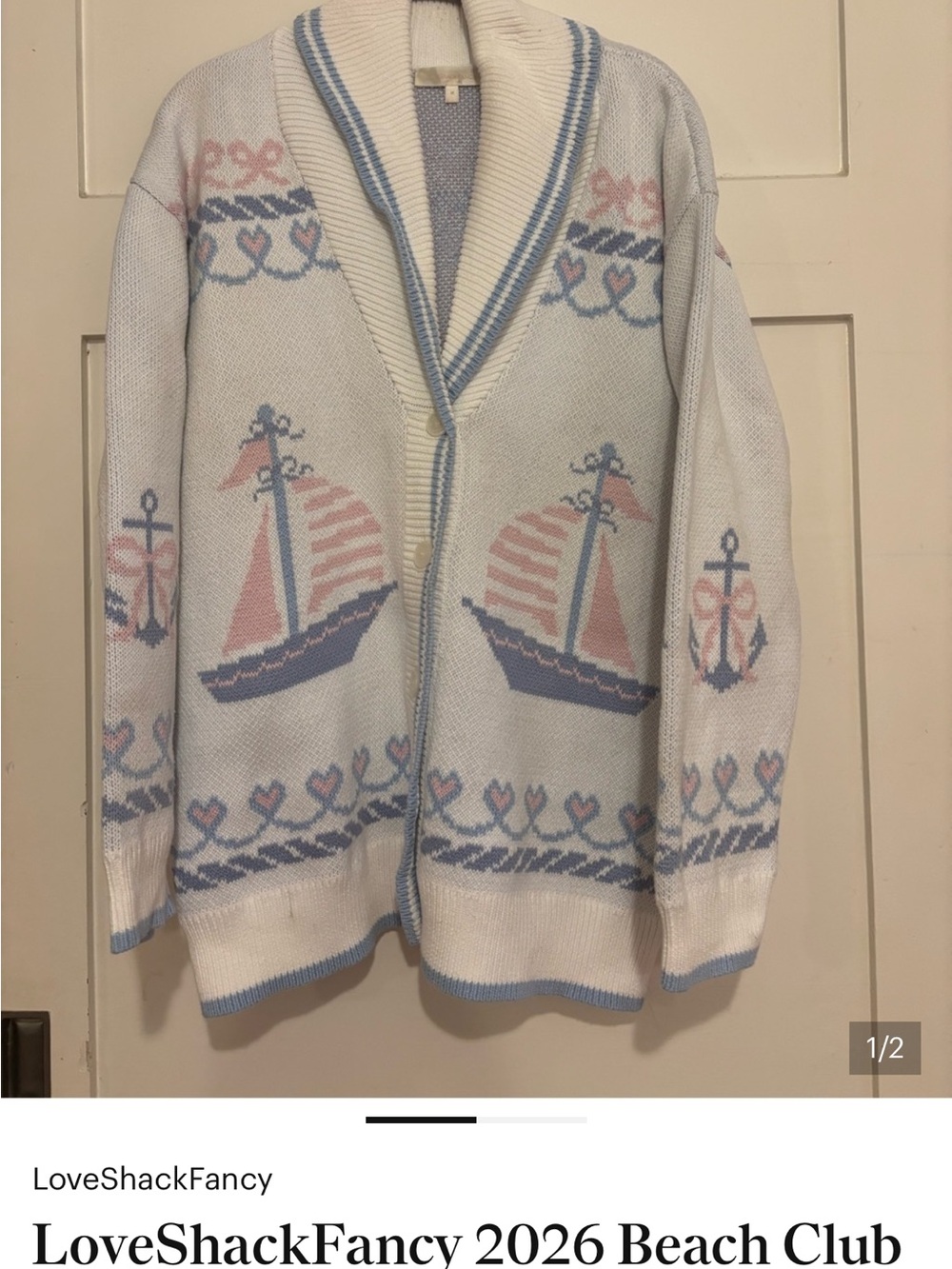 Aribella Yacht Club Cardigan